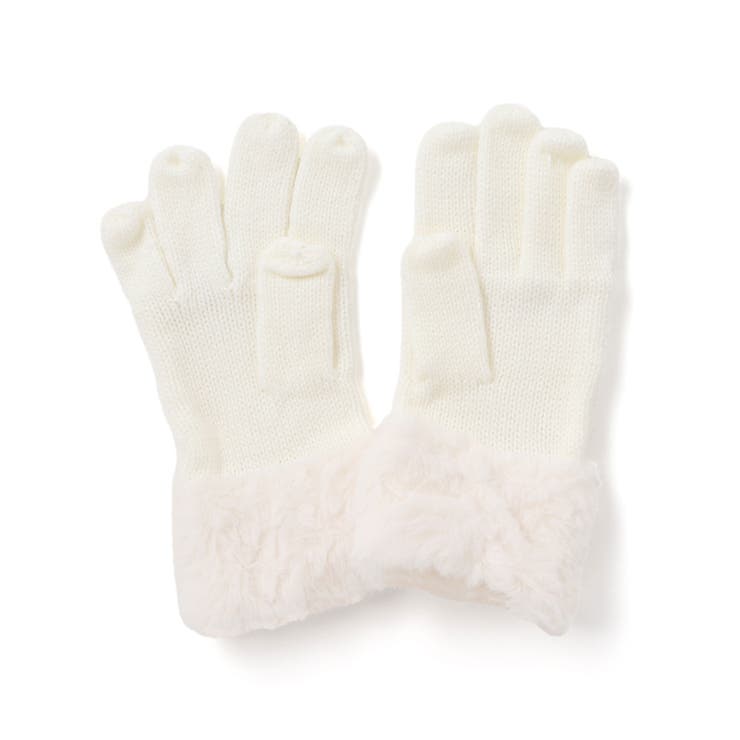 【お揃い】リボンニット手袋 | BeBe | 詳細画像5 