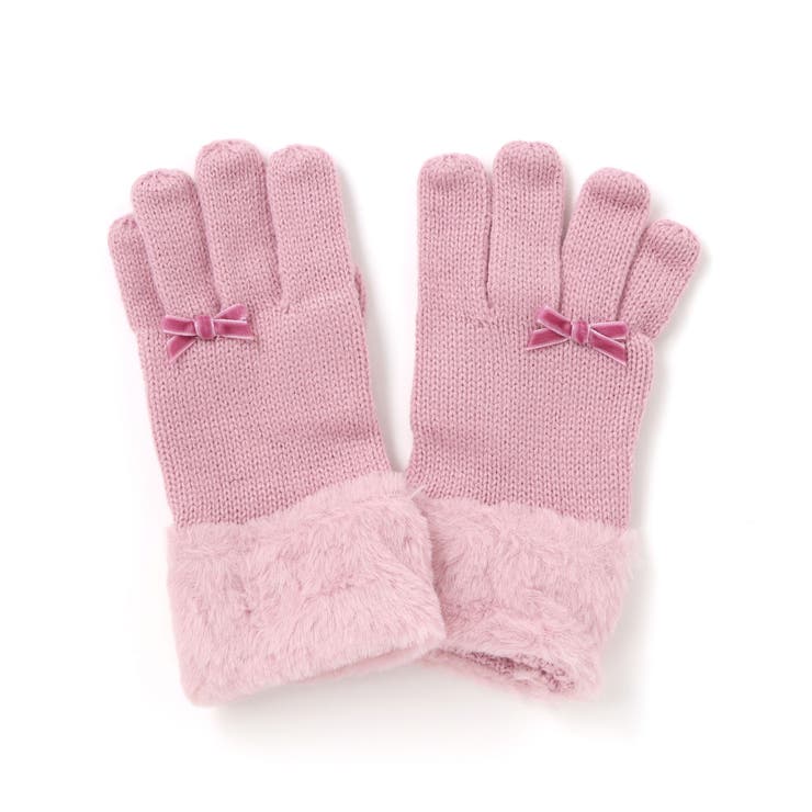 【お揃い】リボンニット手袋 | BeBe | 詳細画像6 