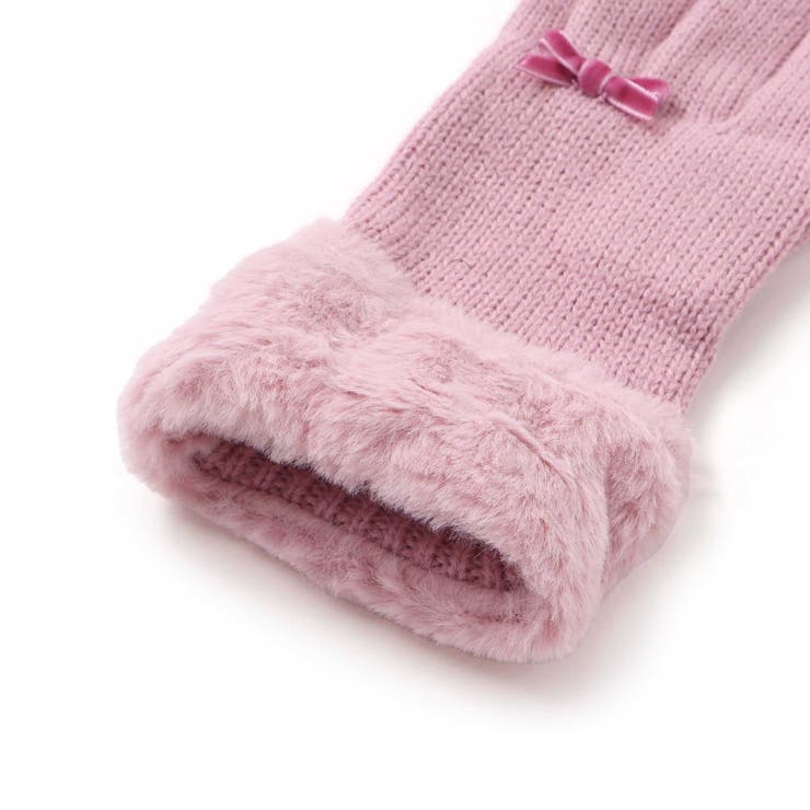 【お揃い】リボンニット手袋 | BeBe | 詳細画像8 