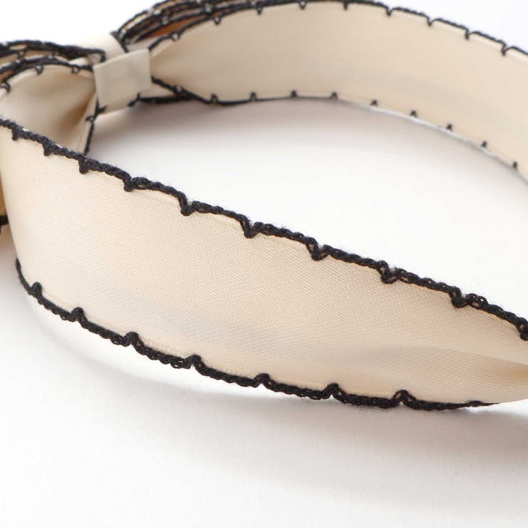 バイカラースカラップリボンカチューシャ | BeBe | 詳細画像11 