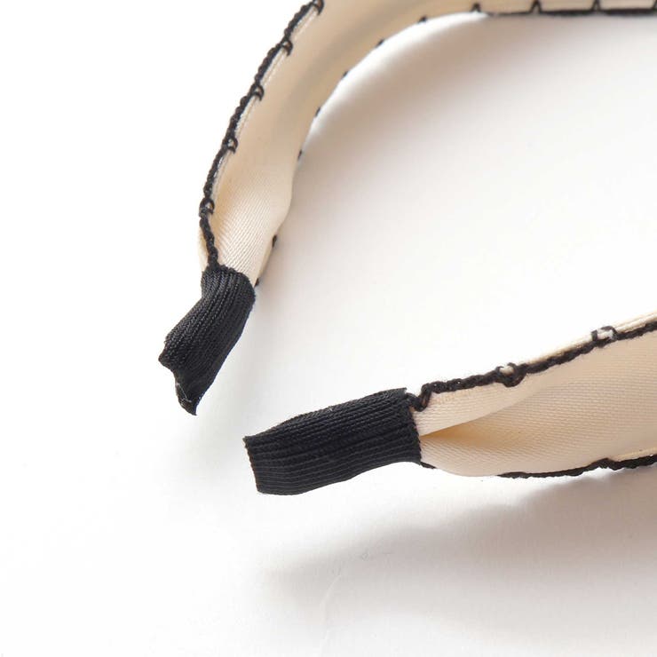 バイカラースカラップリボンカチューシャ | BeBe | 詳細画像12 