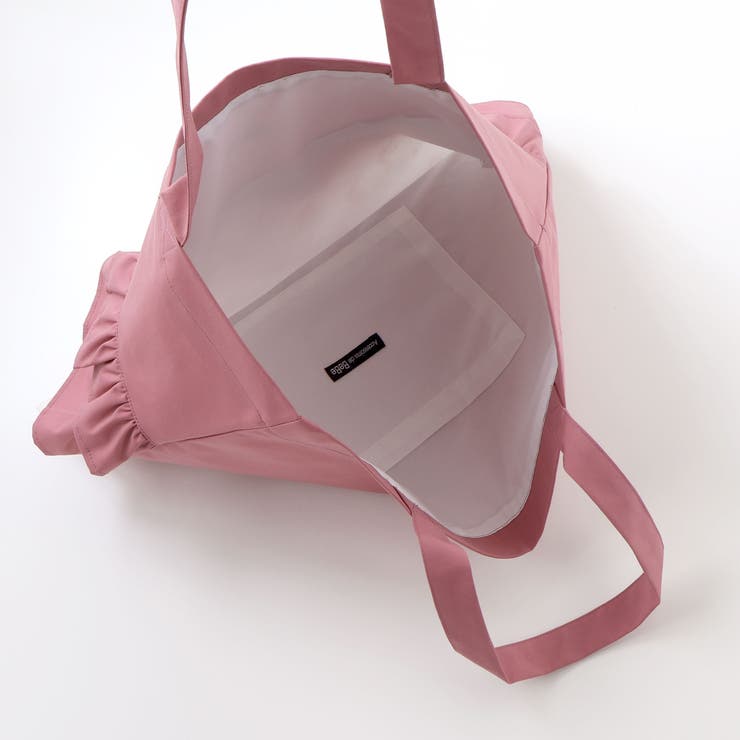 花柄切り替えフリルレッスンバッグ | BeBe | 詳細画像9 