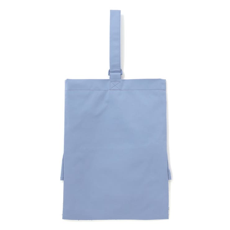 花柄切り替えフリルシューズバッグ | BeBe | 詳細画像5 