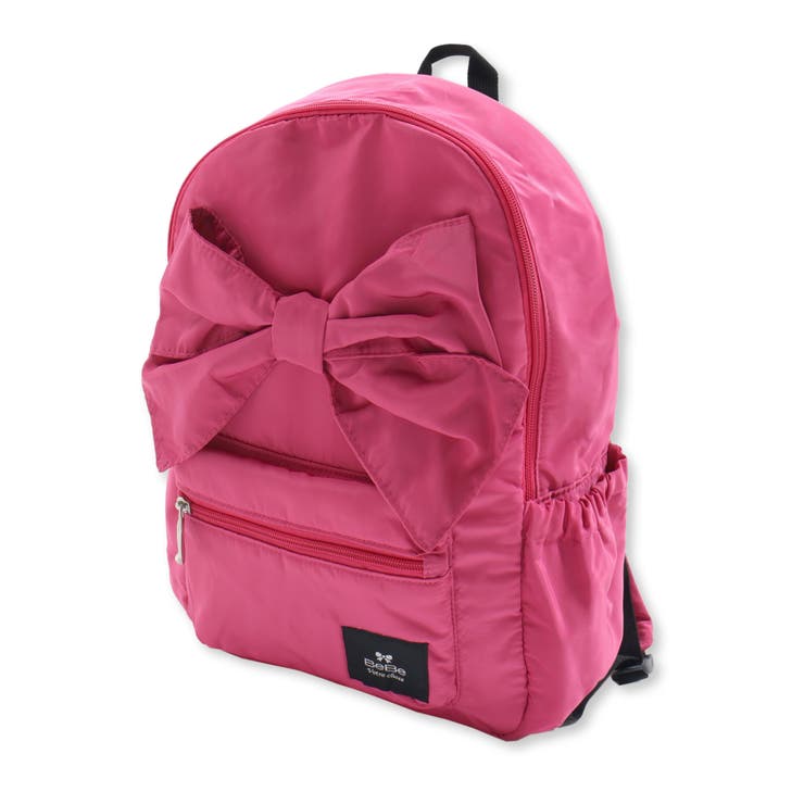 ピンク | ビッグリボンリュック(S~M) | BeBe