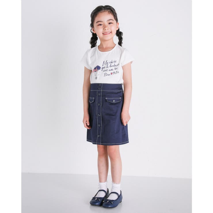 水彩画 風 パリジェンヌ | BeBe | 詳細画像5 