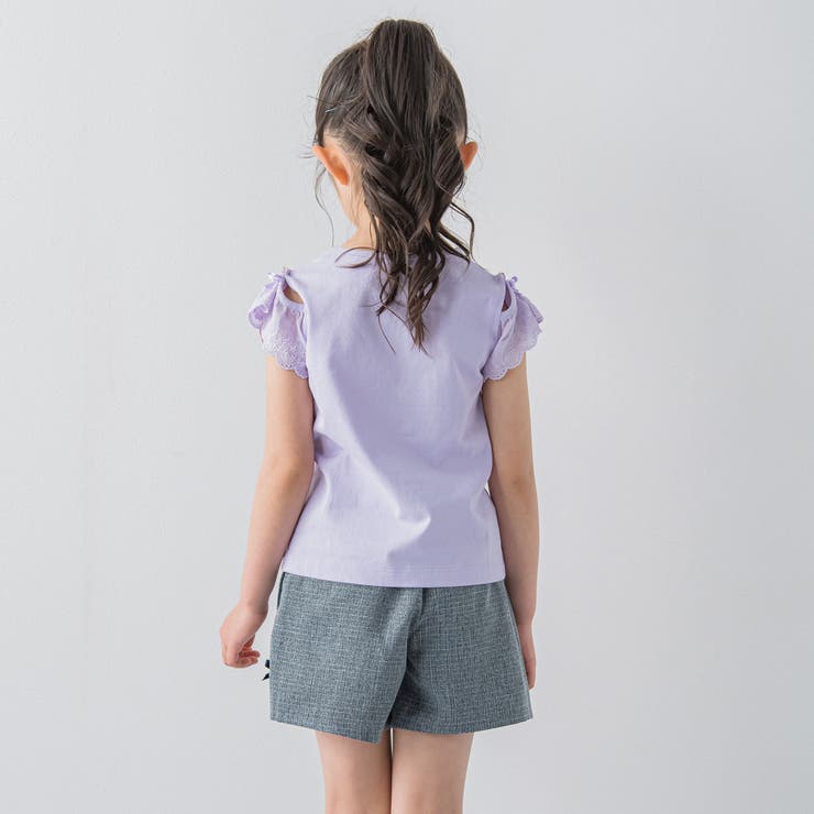 肩開き2wayデザインTシャツ(90~150cm) | BeBe | 詳細画像4 