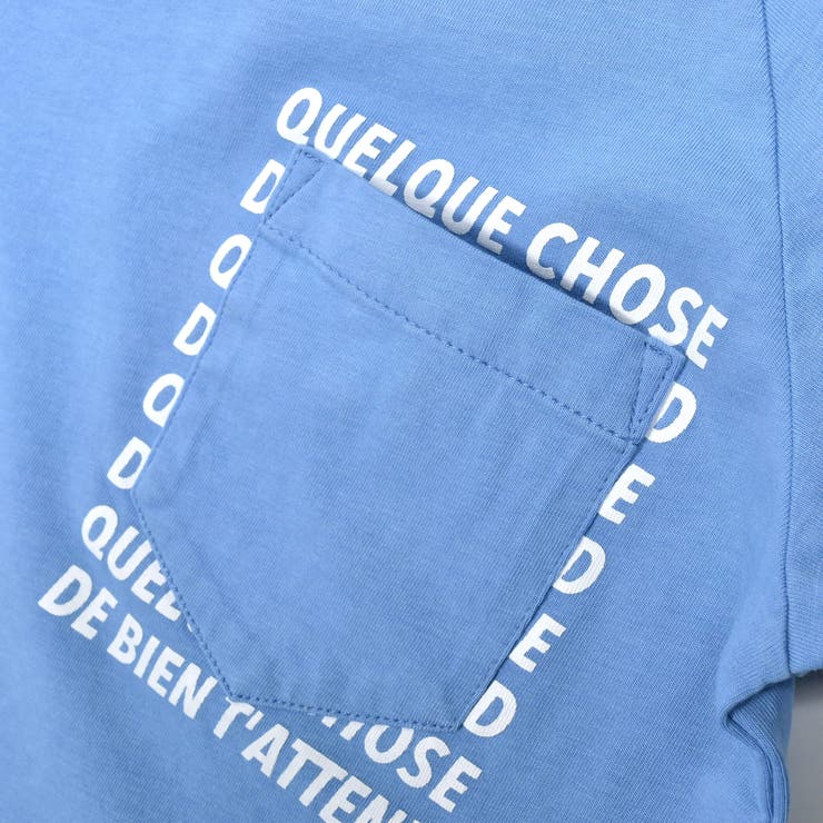 【接触冷感】胸ポケット付きラグランスリーブTシャツ(90~150cm) | BeBe | 詳細画像8 