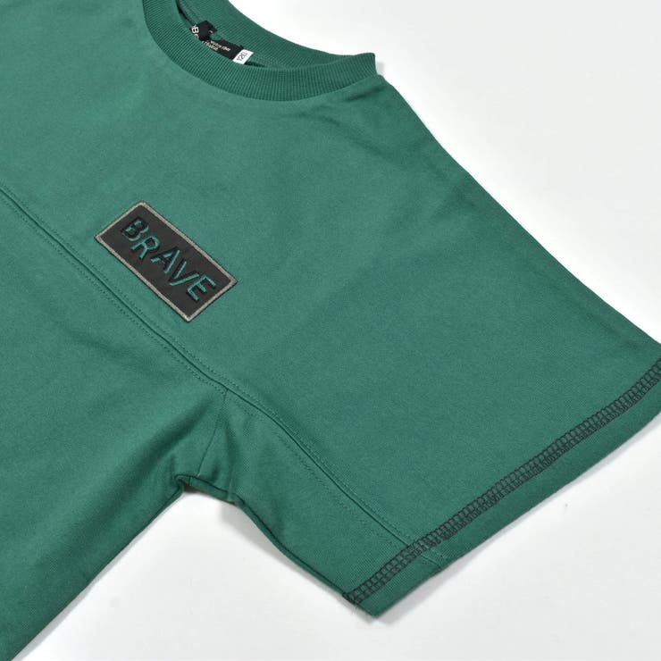 天竺リフレクターロゴBIGTシャツ(90~150cm) | BeBe | 詳細画像9 