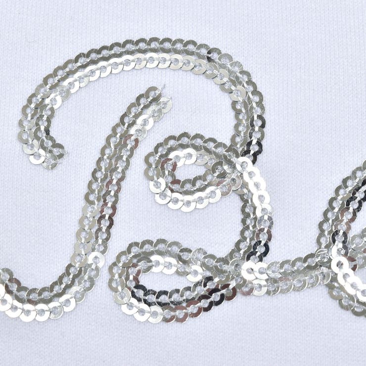 シルバースパンコールロゴフリル袖Tシャツ(100~160cm) | BeBe | 詳細画像17 