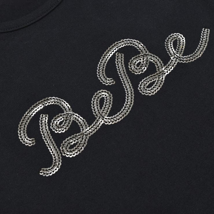 シルバースパンコールロゴフリル袖Tシャツ(100~160cm) | BeBe | 詳細画像9 
