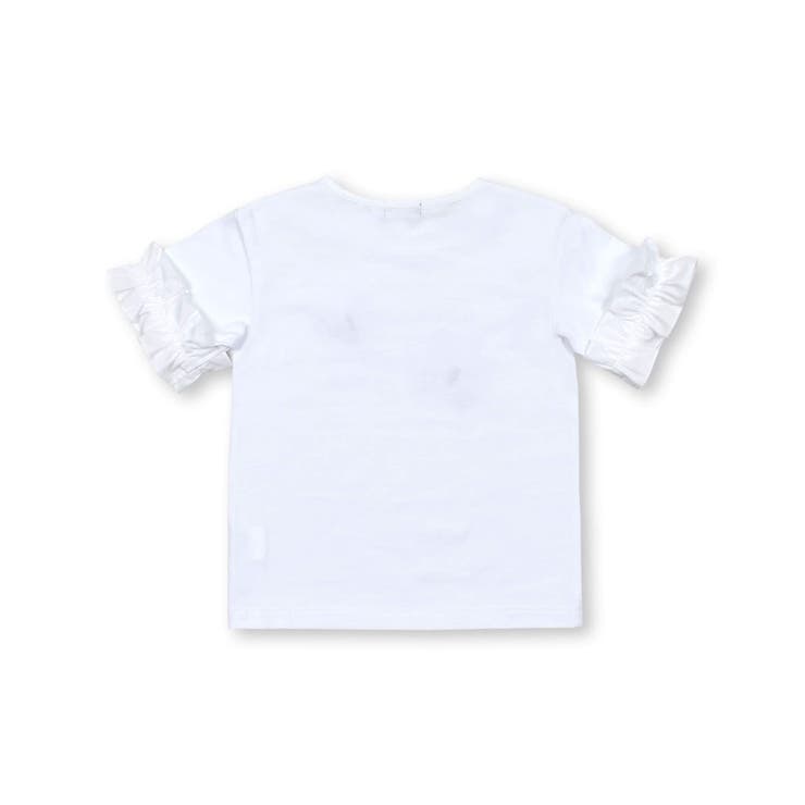 水彩風ちょうちょプリント半袖Tシャツ(90~150cm) | BeBe | 詳細画像14 