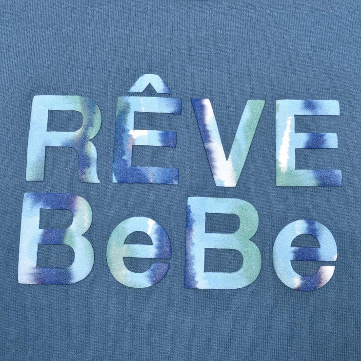 タフタ切り替え発砲プリントマーブルロゴ半袖Tシャツ(90~150cm) | BeBe | 詳細画像18 