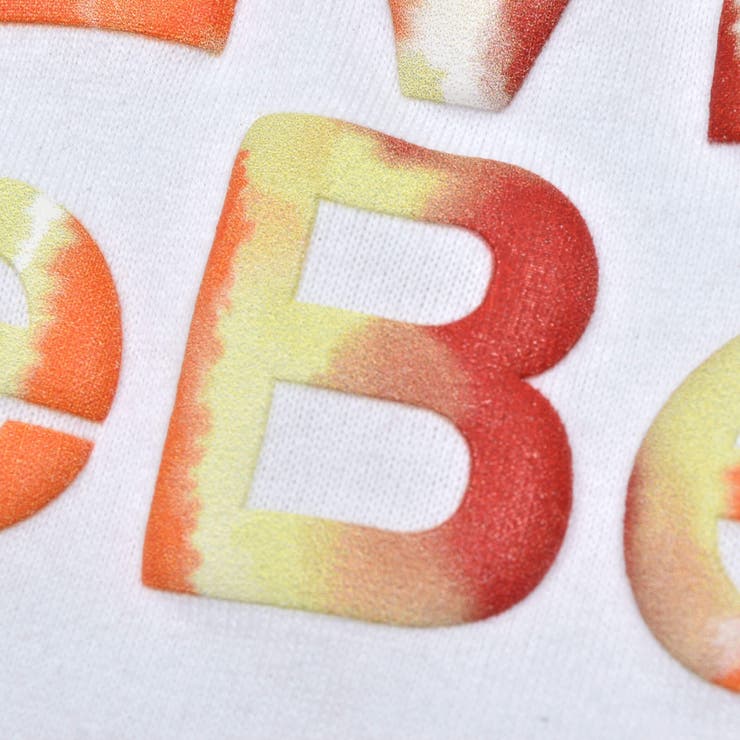 タフタ切り替え発砲プリントマーブルロゴ半袖Tシャツ(90~150cm) | BeBe | 詳細画像9 