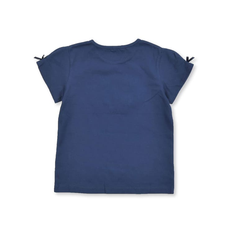 ロゴハート刺しゅう天竺半袖Tシャツ(90~150cm) | BeBe | 詳細画像2 