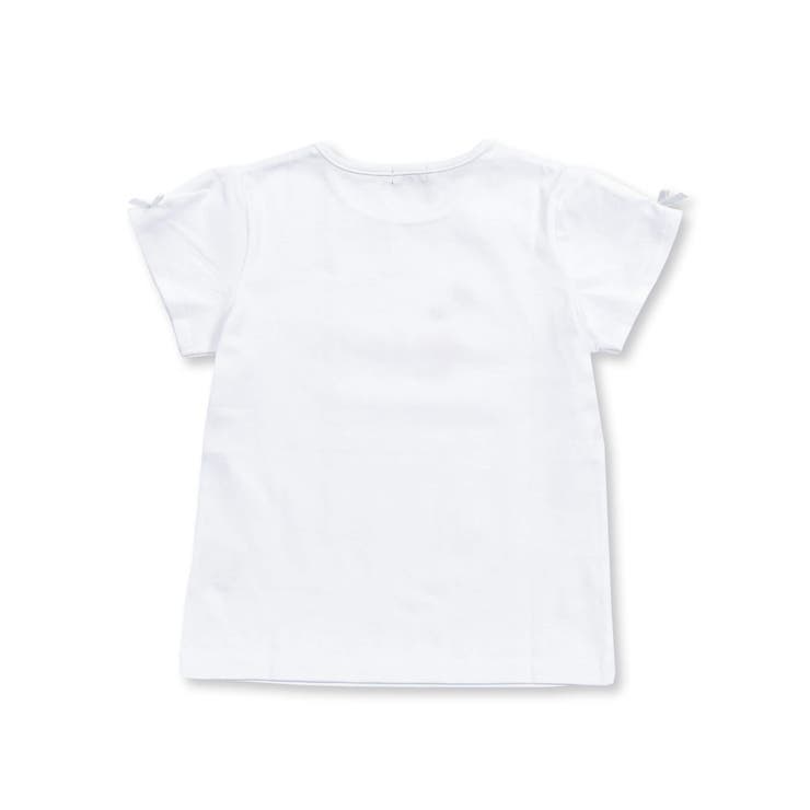 ロゴハート刺しゅう天竺半袖Tシャツ(90~150cm) | BeBe | 詳細画像6 