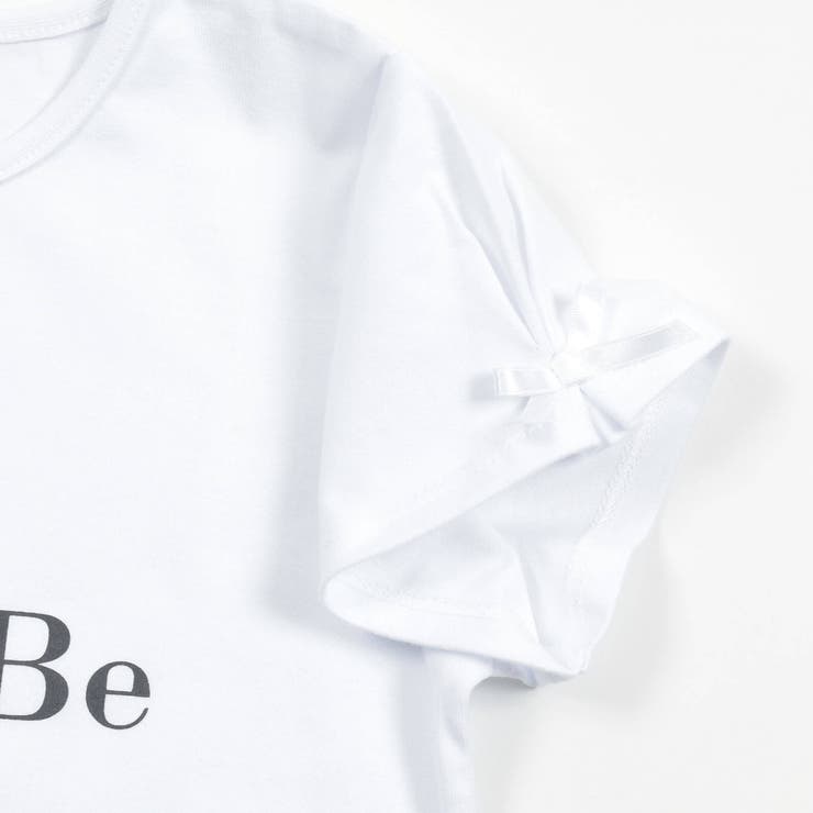 ロゴハート刺しゅう天竺半袖Tシャツ(90~150cm) | BeBe | 詳細画像8 