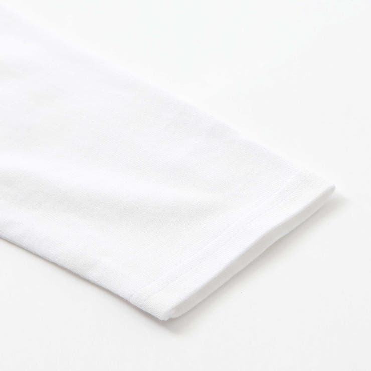 配色ドローイングロゴ天竺長袖Tシャツ(90~160cm) | BeBe | 詳細画像13 