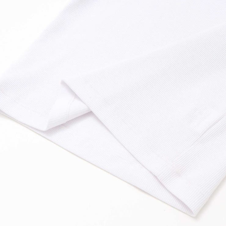 先染めチェックローズプリントフリルパフスリーブリブTシャツ | BeBe | 詳細画像9 