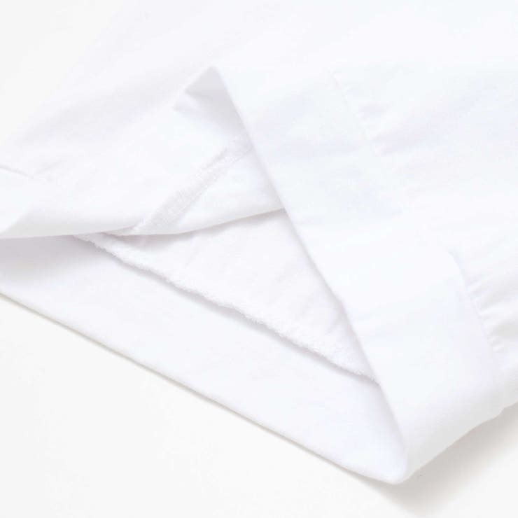 コード刺しゅうロゴ小鳥天竺フレンチスリーブTシャツ(90~160cm) | BeBe | 詳細画像10 