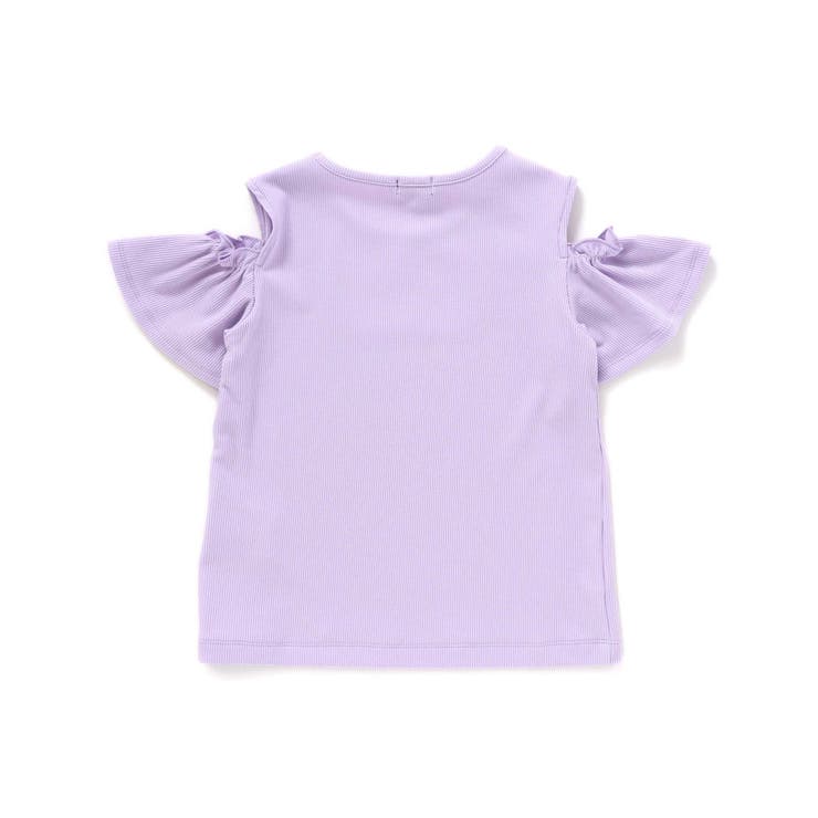 ソフトテレコ肩開きネックレスTシャツ(100~160cm) | BeBe | 詳細画像6 