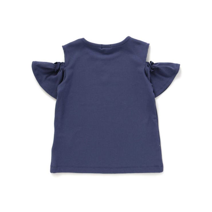 ソフトテレコ肩開きネックレスTシャツ(100~160cm) | BeBe | 詳細画像8 