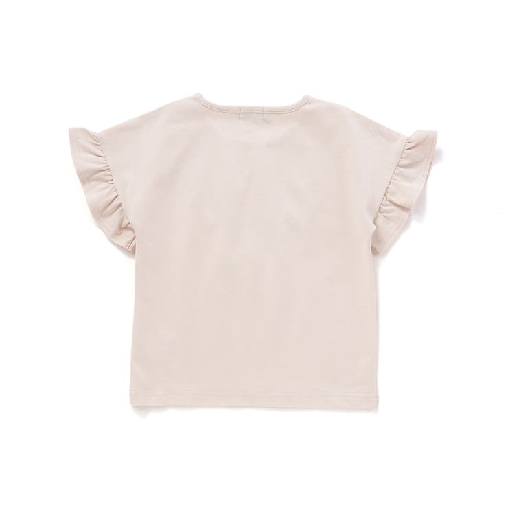 【WEB限定】お花レース星フリル天竺半袖Tシャツ(100~140cm) | BeBe | 詳細画像11 