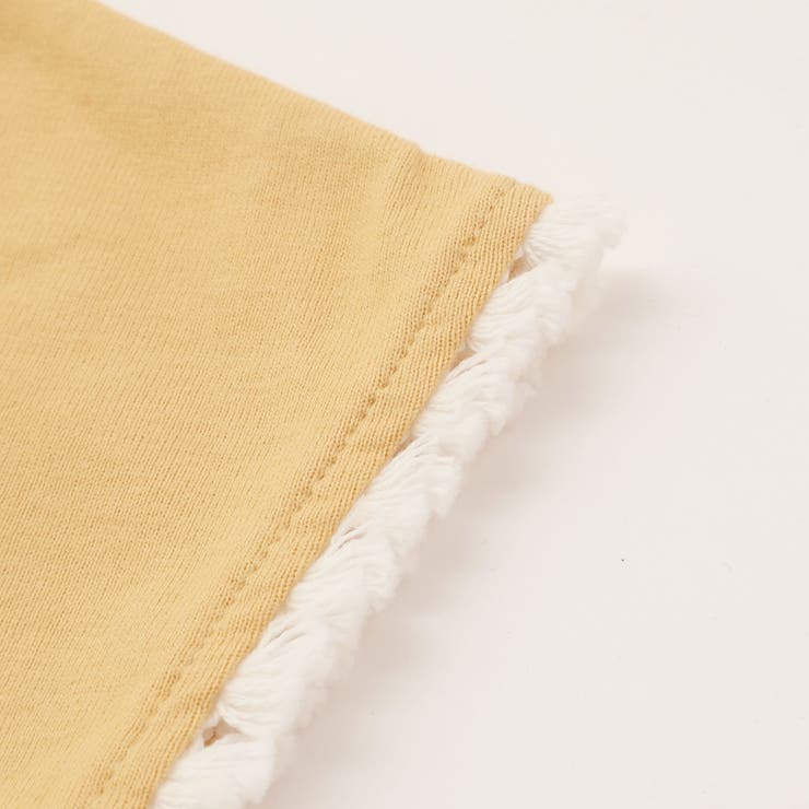 立体オレンジモチーフフリンジ半袖Tシャツ(90~150cm) | BeBe | 詳細画像17 