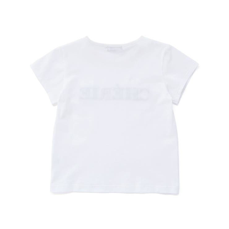 ロゴパッチ刺しゅう半袖Tシャツ | BeBe | 詳細画像8 