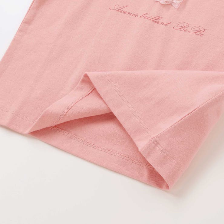 【 速乾 】フリルおさかなモチーフ天竺パフスリーブTシャツ(90~150cm) | BeBe | 詳細画像14 