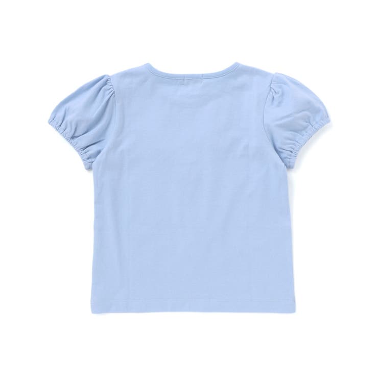 【 速乾 】フリルおさかなモチーフ天竺パフスリーブTシャツ(90~150cm) | BeBe | 詳細画像7 