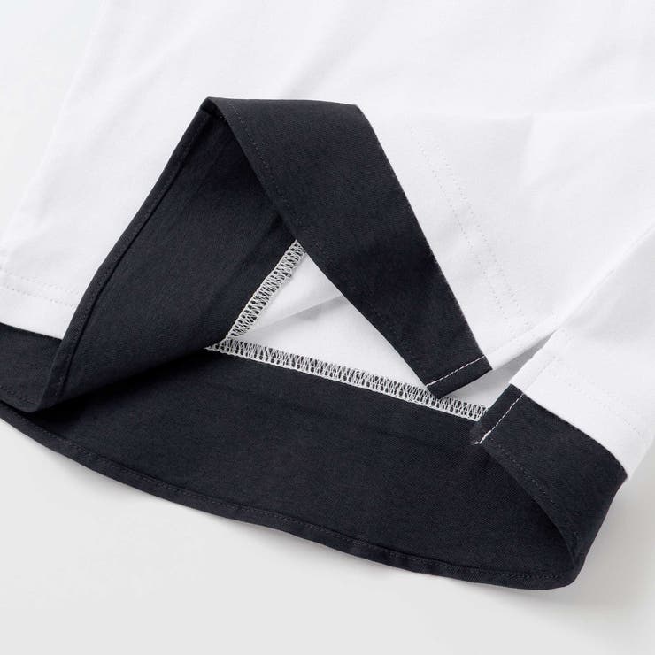 PARISチェックロゴレイヤード風天竺半袖Tシャツ(90~150cm) | BeBe | 詳細画像14 