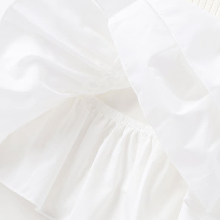 ペプラムフリル切替テレコプルオーバー(90~150cm) | BeBe | 詳細画像13 