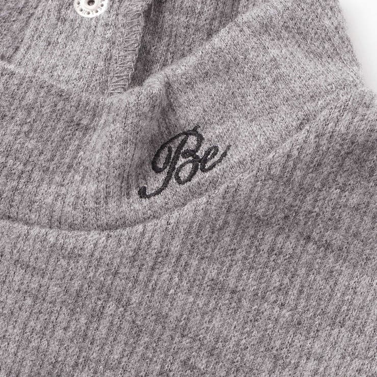 起毛テレコハイネック長袖Tシャツ(90~150cm) | BeBe | 詳細画像11 
