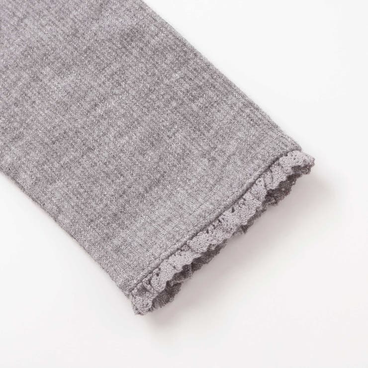 起毛テレコハイネック長袖Tシャツ(90~150cm) | BeBe | 詳細画像12 