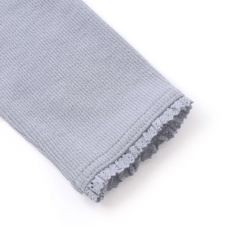 起毛テレコハイネック長袖Tシャツ(90~150cm) | BeBe | 詳細画像18 