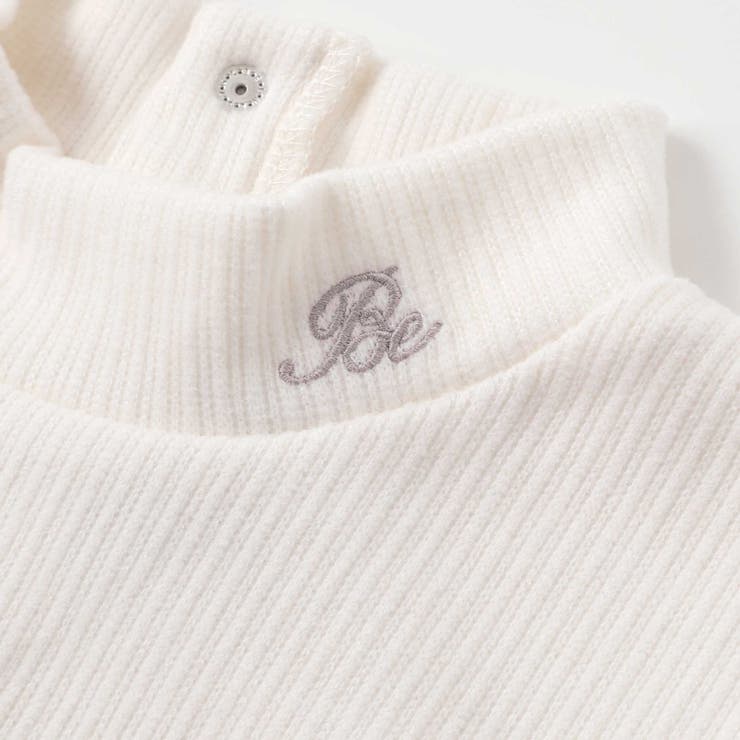 起毛テレコハイネック長袖Tシャツ(90~150cm) | BeBe | 詳細画像7 