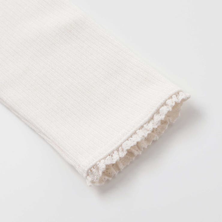 起毛テレコハイネック長袖Tシャツ(90~150cm) | BeBe | 詳細画像8 