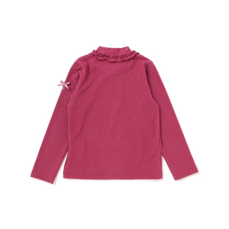 【日本製】ミップスウェードフリルハイネックTシャツ(80~150cm) | BeBe | 詳細画像7 