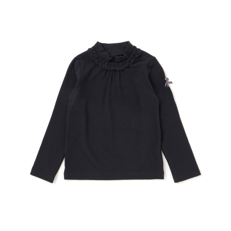 【日本製】ミップスウェードフリルハイネックTシャツ(80~150cm) | BeBe | 詳細画像9 