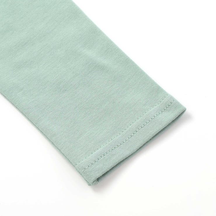 エッフェル塔プリントレイヤード風スムース長袖Tシャツ(90~150cm) | BeBe | 詳細画像12 