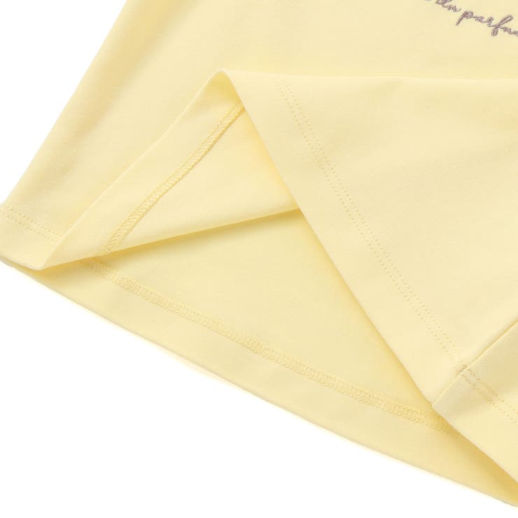 フラワーモチーフちょうちょ刺しゅうスムース長袖Tシャツ(80~150cm) | BeBe | 詳細画像14 