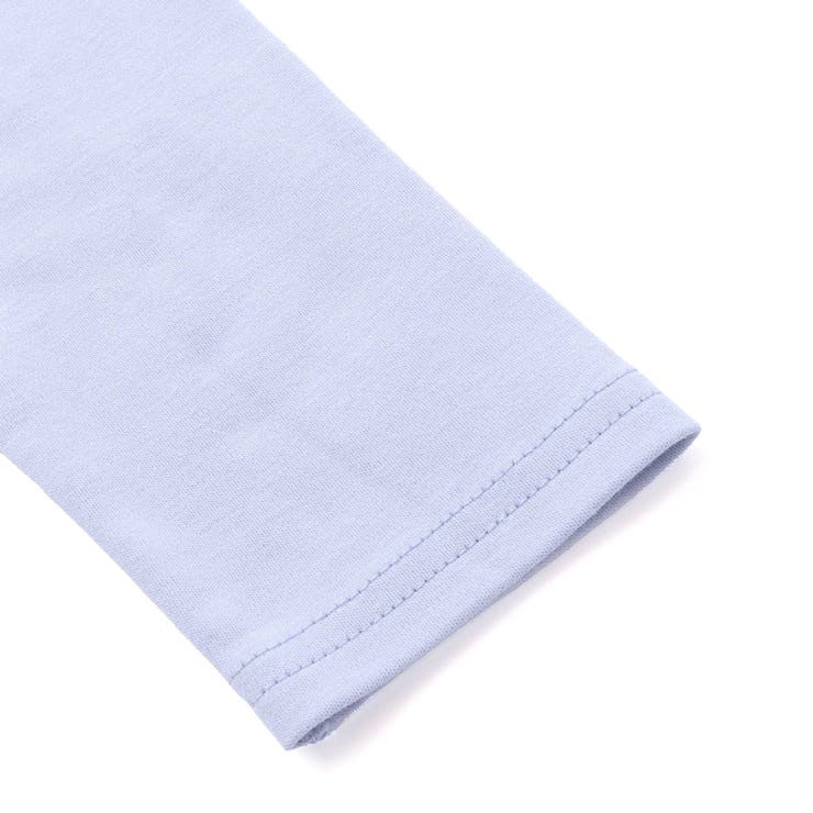 チェックスムース切り替えパッチロゴ長袖Tシャツ(90~160cm) | BeBe | 詳細画像13 