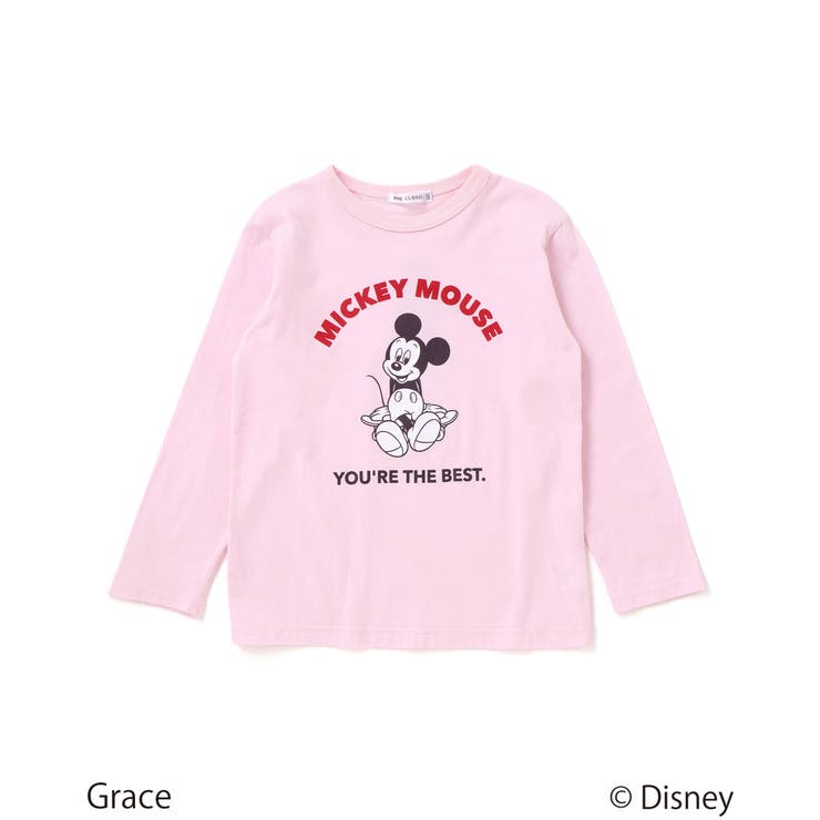 【Disney(ディズニー)】プリント天竺長袖Tシャツ(90~130cm) | BeBe | 詳細画像12 