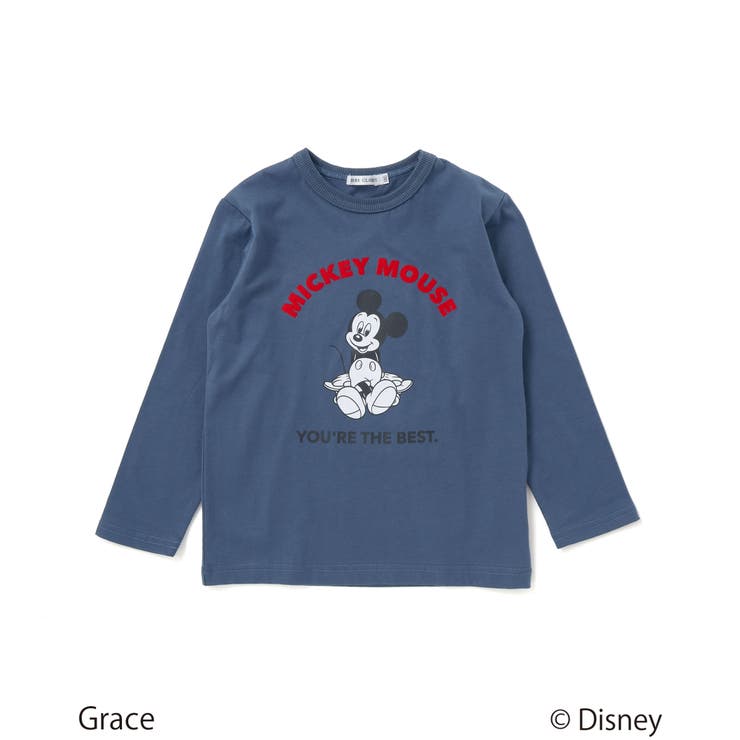 【Disney(ディズニー)】プリント天竺長袖Tシャツ(90~130cm) | BeBe | 詳細画像16 