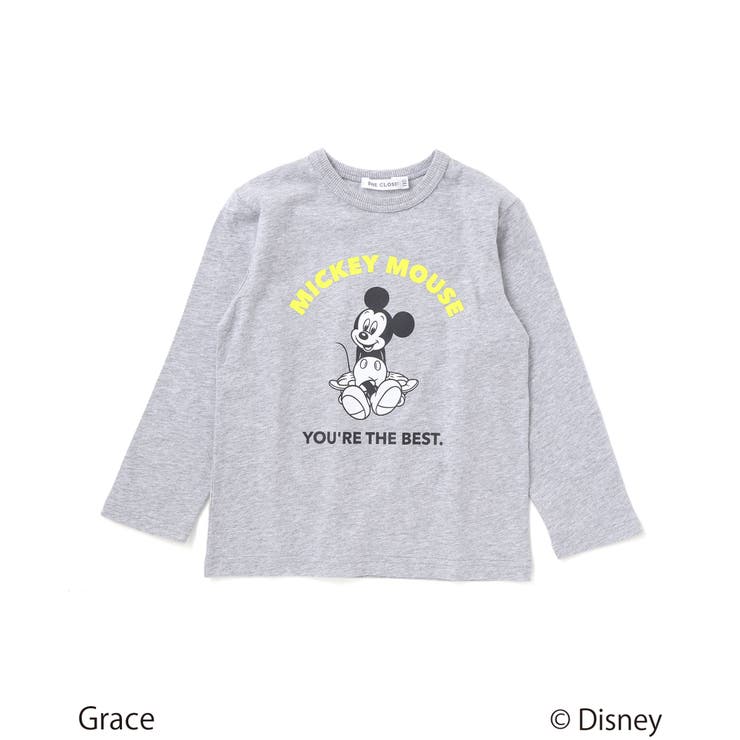 【Disney(ディズニー)】プリント天竺長袖Tシャツ(90~130cm) | BeBe | 詳細画像8 