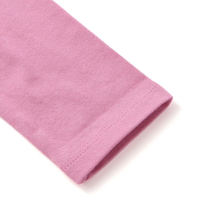 【抗菌防臭 UVカット】ペプラムフリルフラワーモチーフ天竺長袖Tシャツ(90~1… | BeBe | 詳細画像15 