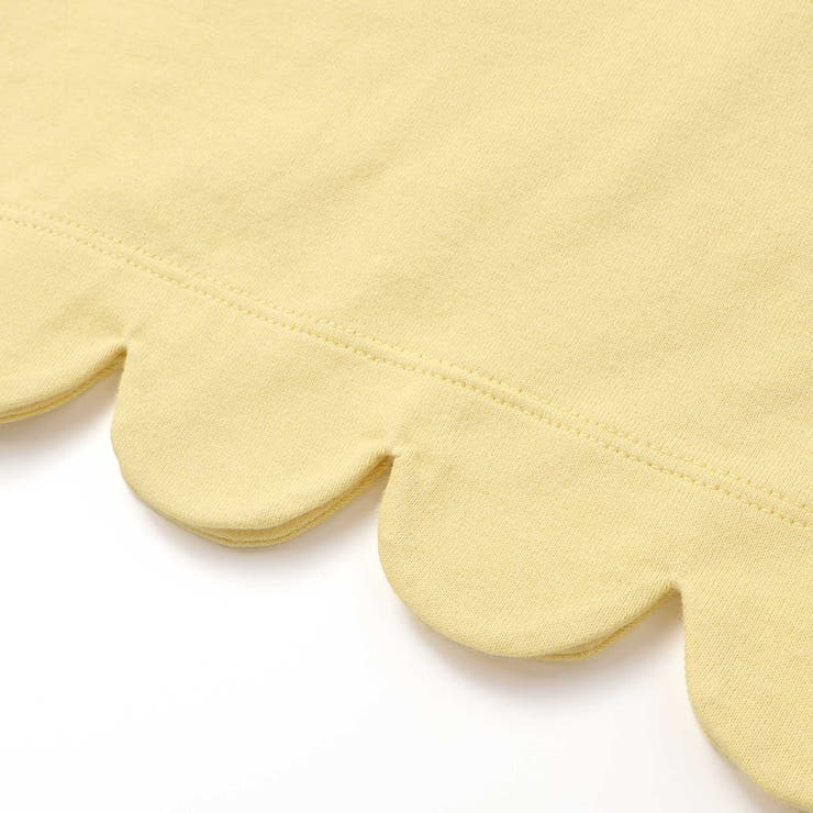 【抗菌防臭 UVカット】裾スカラップくま刺しゅう天竺長袖Tシャツ(90~130c… | BeBe | 詳細画像14 