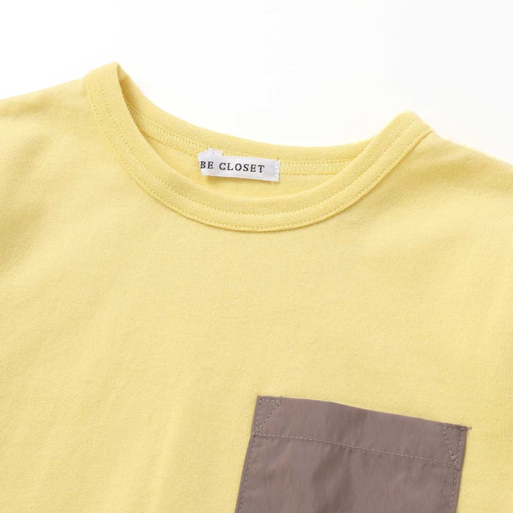 【抗菌防臭 UVカット】タフタポケットロゴプリント天竺長袖Tシャツ(90~130… | BeBe | 詳細画像10 