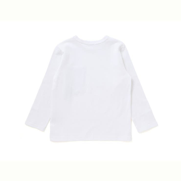 【抗菌防臭 UVカット】タフタポケットロゴプリント天竺長袖Tシャツ(90~130… | BeBe | 詳細画像7 