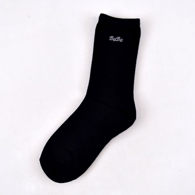ブラック | 定番ショートソックス | BeBe
